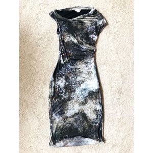Helmut Lang asymmetrical dress